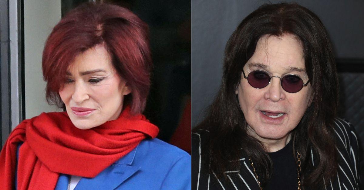 photo of sharon Osbourne and ozzy