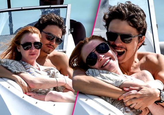 //lindsay lohan egor tarabasov pda kissing vacation pp