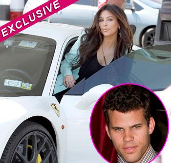 //kim kardashian gift wedding kris humphries