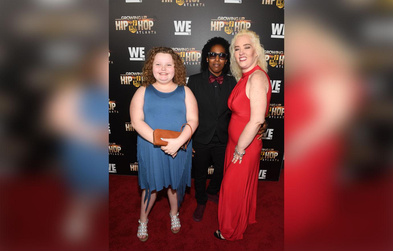 //mama june weight loss red dress premiere