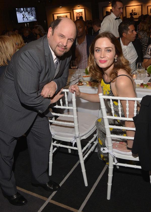 //Jason Alexander and Emily Blunt attend IWC Schaffhausen celebrates Timeless Portofino Gala Event during Art Basel Miami