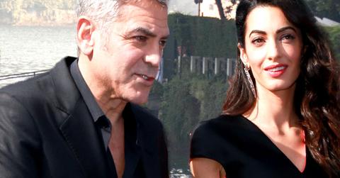 George Clooney & Amal Clooney Lake Como