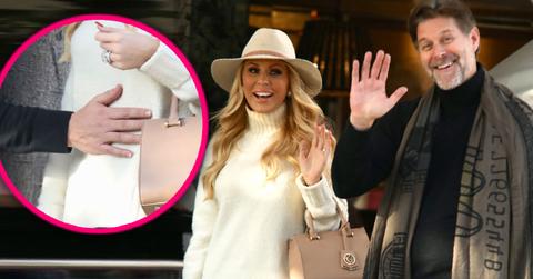 Pregnant Gretchen Rossi And Slade Smiley Show PDA On Restaurant Outing