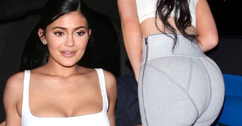 Kylie Jenner Goes To Dinner In Sports Bra And Leggings Pics