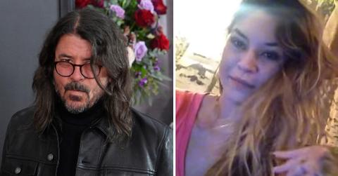 Dave Grohl and Annaliese Nielsen.