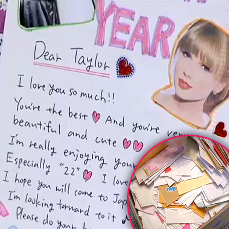 //taylor swift fan mail square