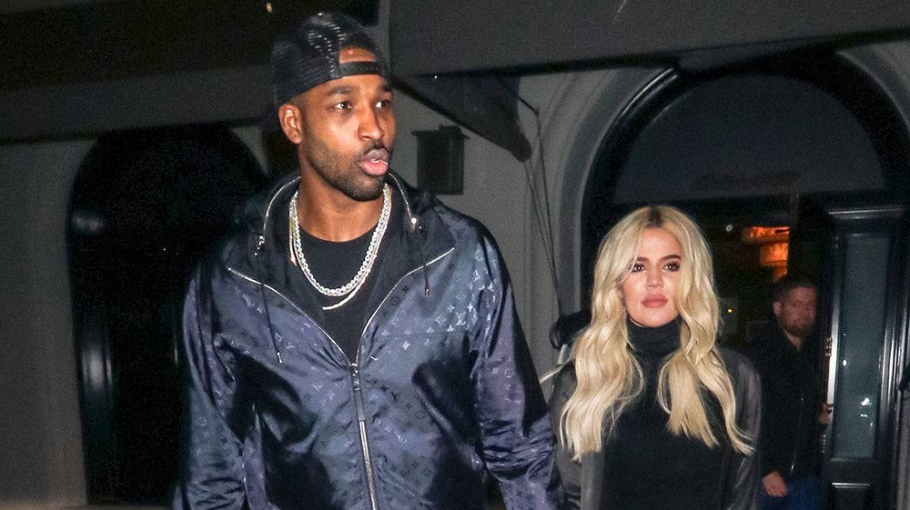 Khloe Kardashian Packed on the PDA With Tristan Thompson at Sister Kim’s 40th Birthday