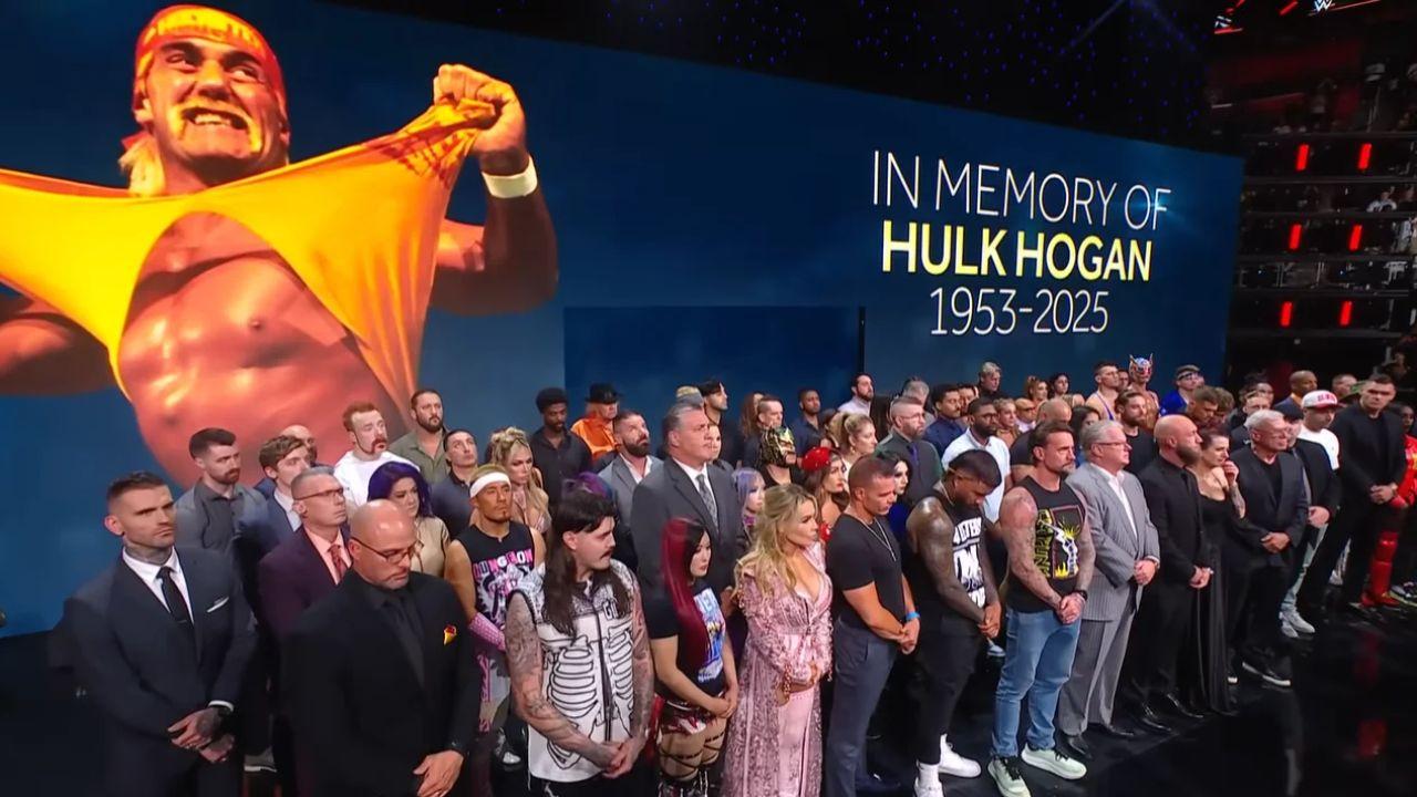WWE paid tribute to the legendary Hulk Hogan following his death