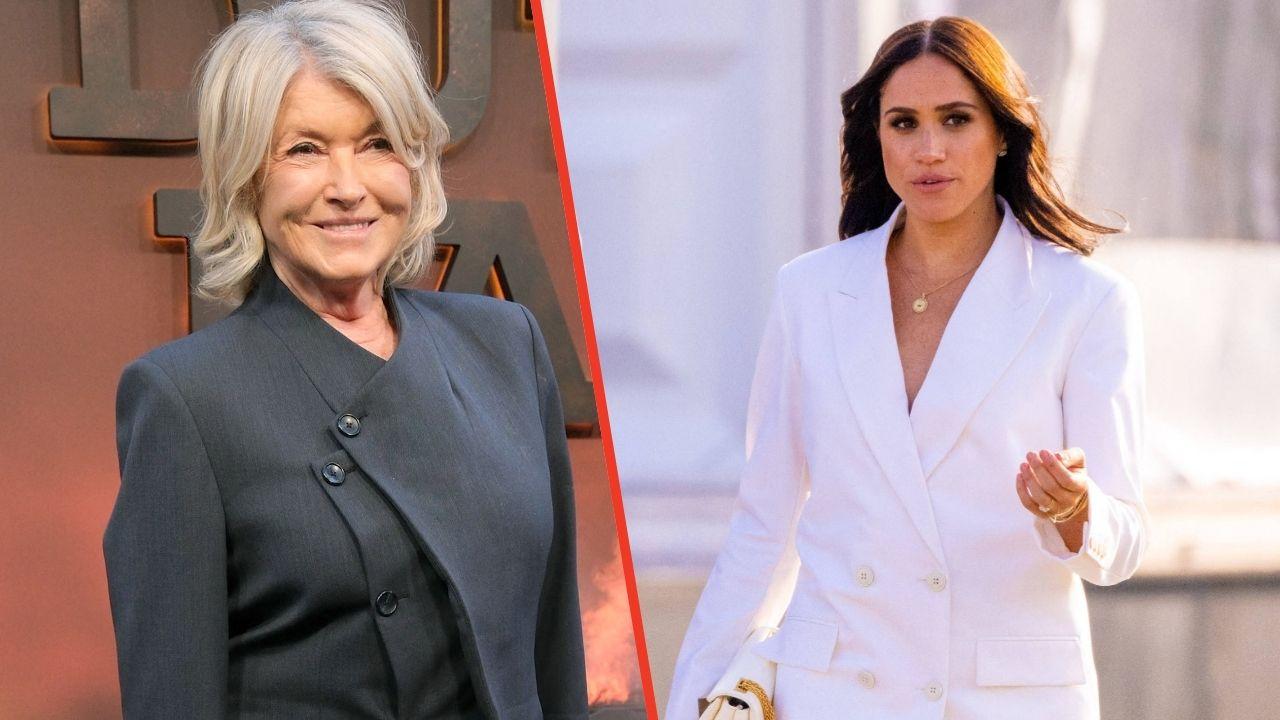 Photo of Martha Stewart and Meghan Markle.