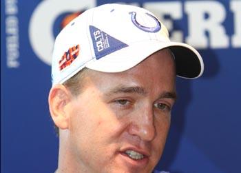 //peyton manning cut colts splash