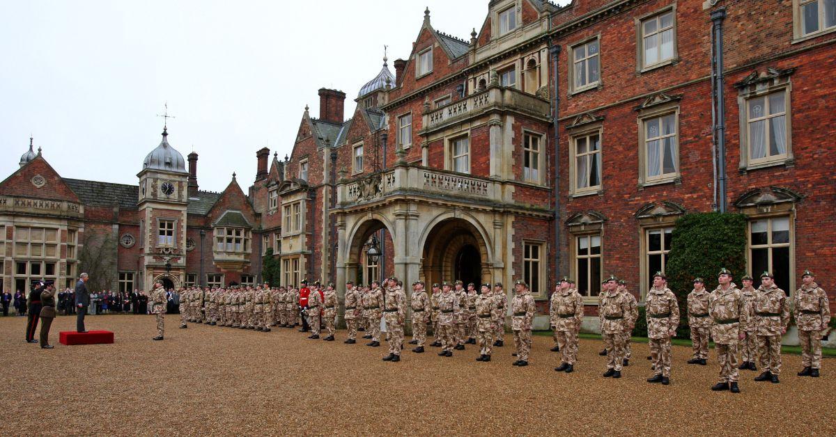 Photo outside of Sandringham House