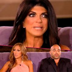 //teresa giudice melissa joe gorga upset