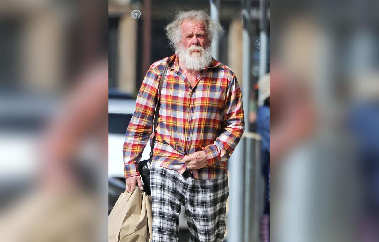 Aging Nick Nolte Caught Shopping In Bizarre Outfit – See Photos