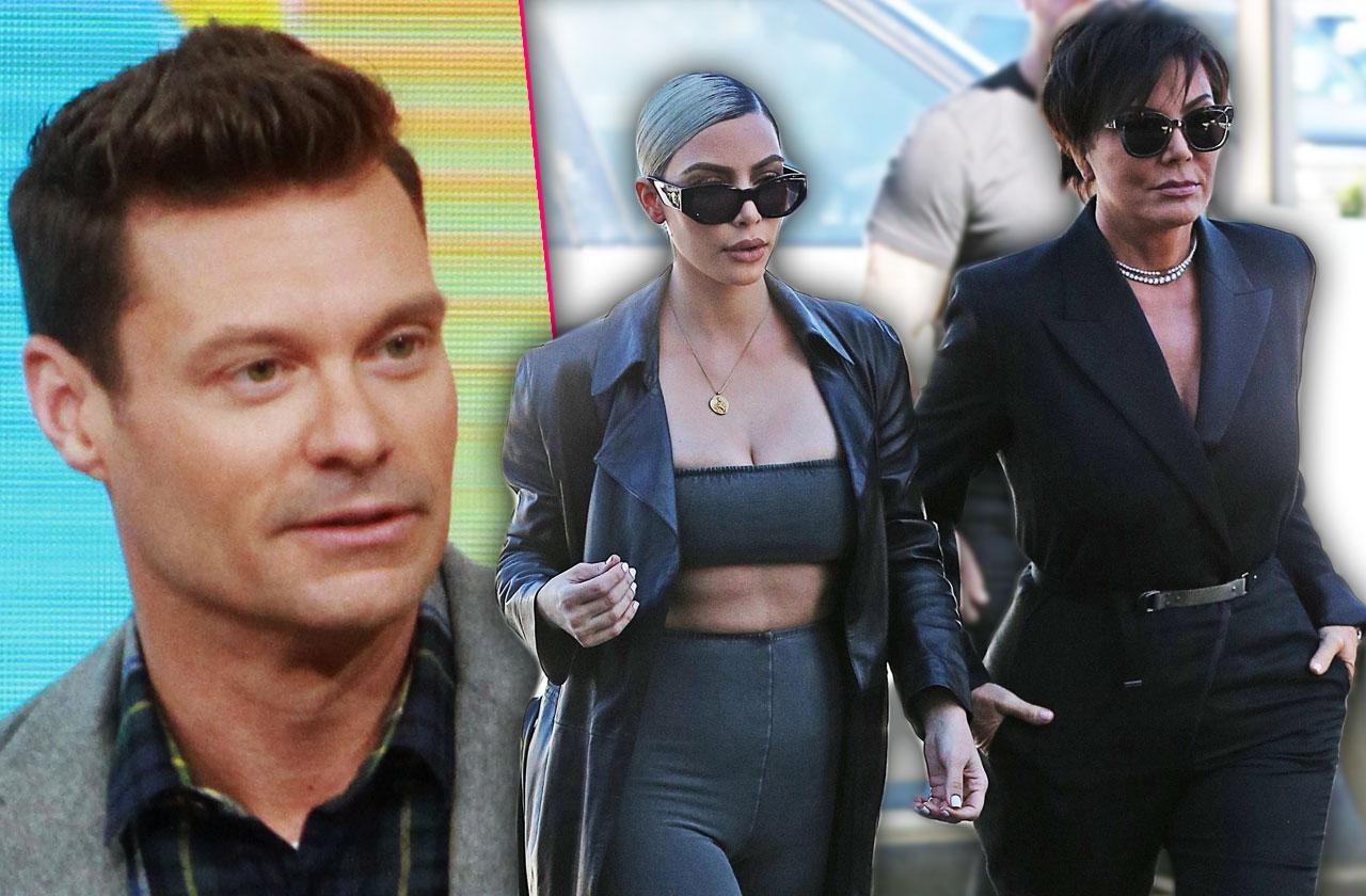 Ryan Seacrest Asks Kardashians For Help Against Sexual Harassment Claims