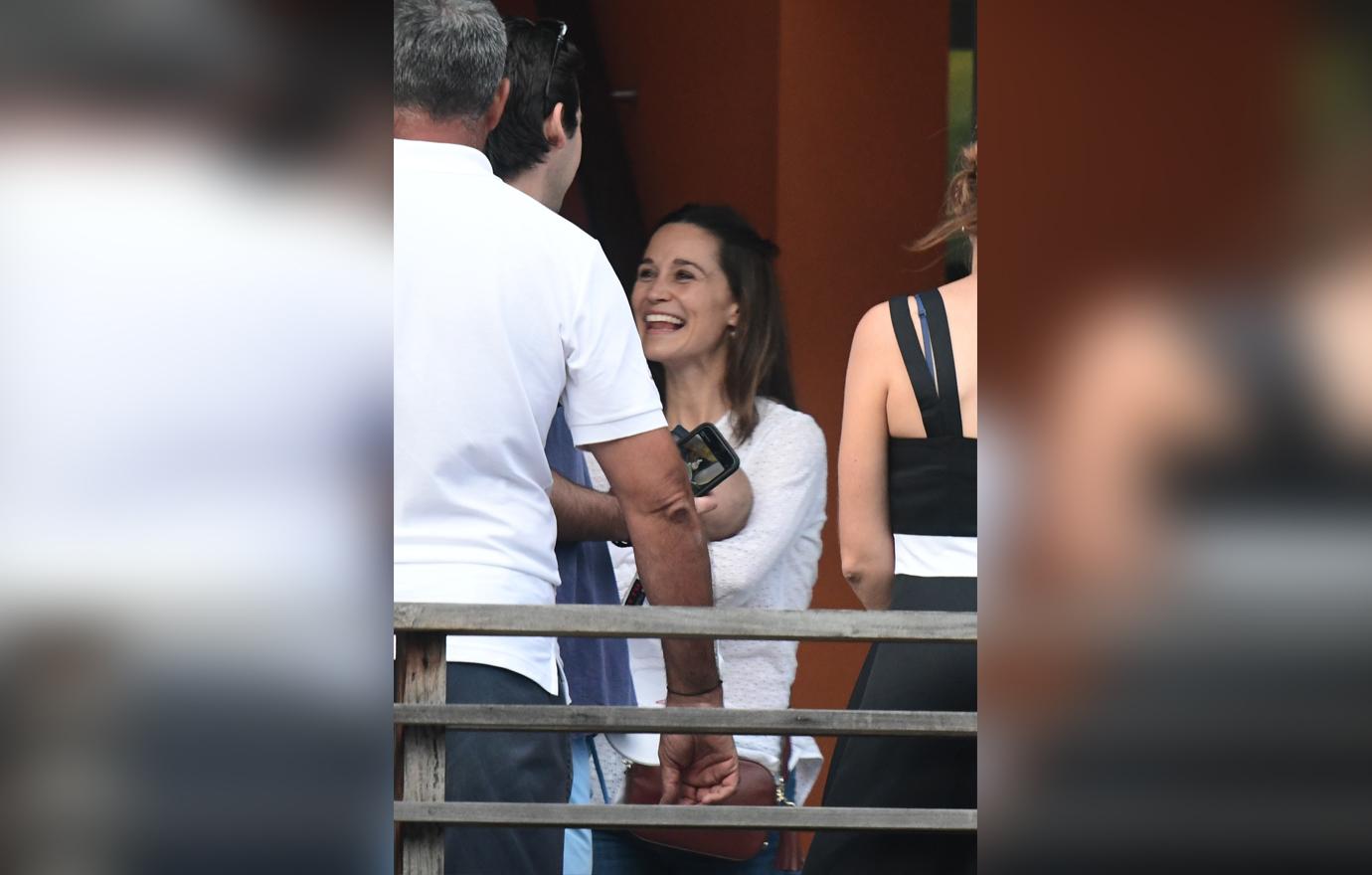 Pippa Middleton Shows Off New Baby Arthur In St Barths