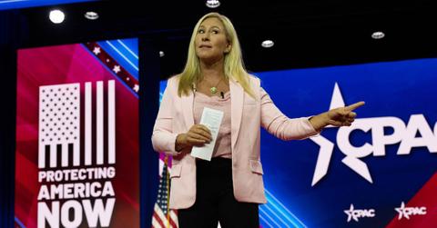 marjorie taylor greene suspects shes being spyed on tv turns on by itself pp