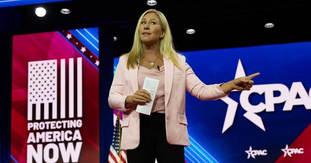 marjorie taylor greene suspects shes being spyed on tv turns on by itself pp