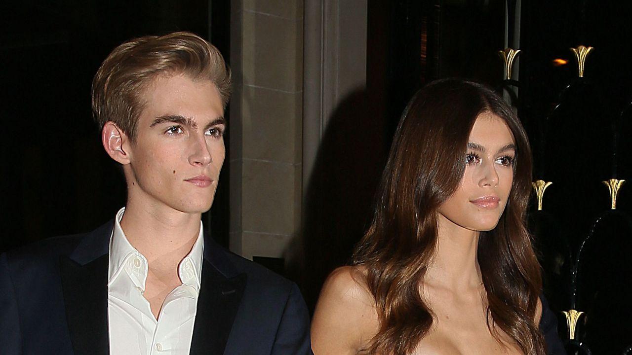Photo of Presley and Kaia Gerber