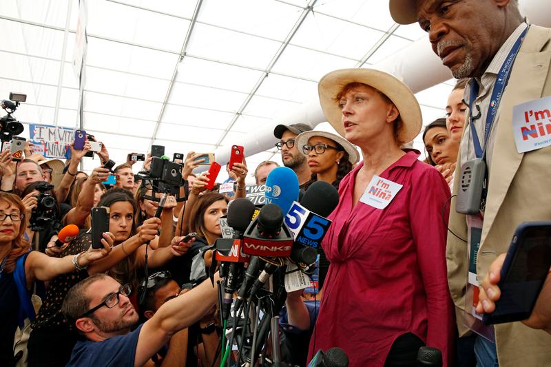 Hillary Clinton Democrat Convention Third Night Surprising Moments