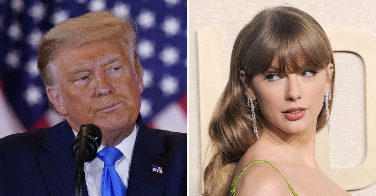 donald trump crush taylor swift closeted swiftie unusually beautiful