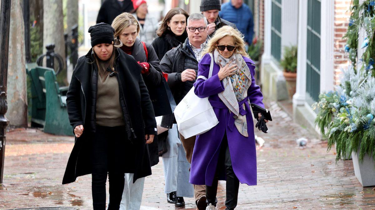 Jill Biden and family