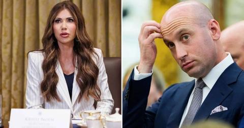 kristi noem and stephen miller