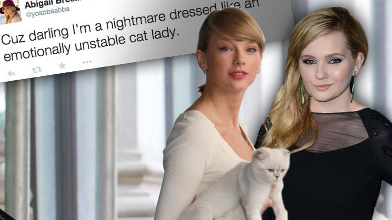 Taylor Swift Abigail Breslin Twitter Fight