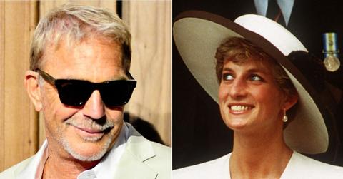 picture of Kevin Costner and Princess Diana