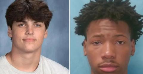 split image of Austin Metcalf and Karmelo Anthony