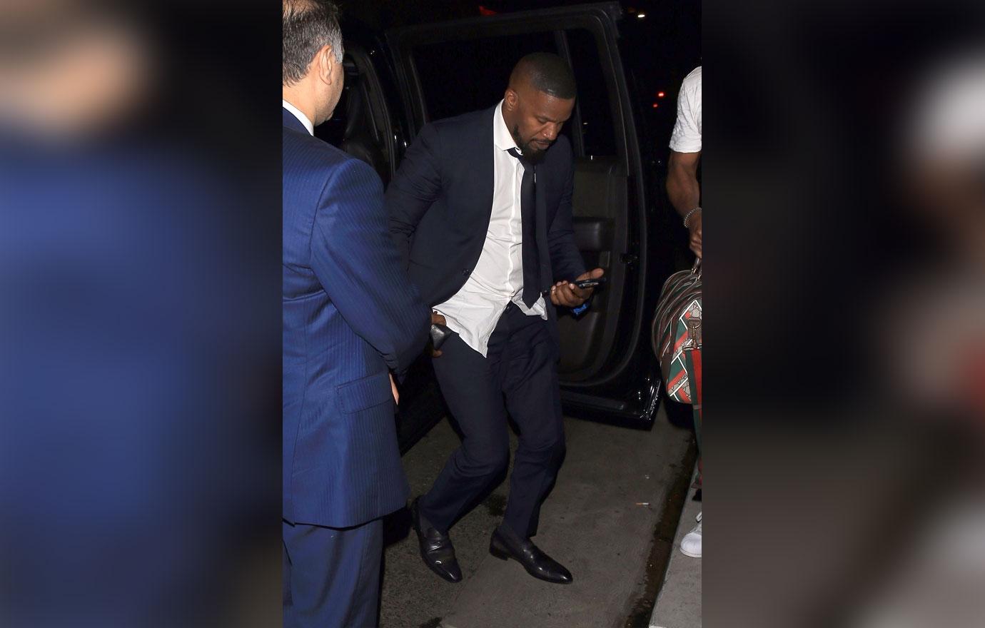 Jamie Foxx Parties With Ex