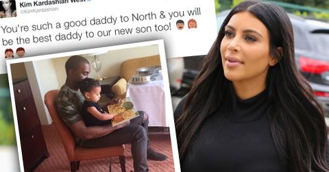 Kim Kardashian Pregnant Announces Baby Boy Instagram