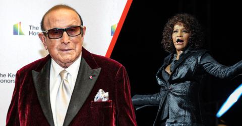 Photo of Clive Davis, Whitney Houston