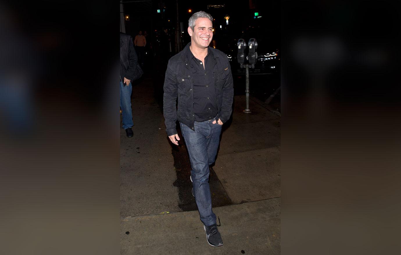 Andy Cohen Leaves Dinner As He Expects Surrogate Baby