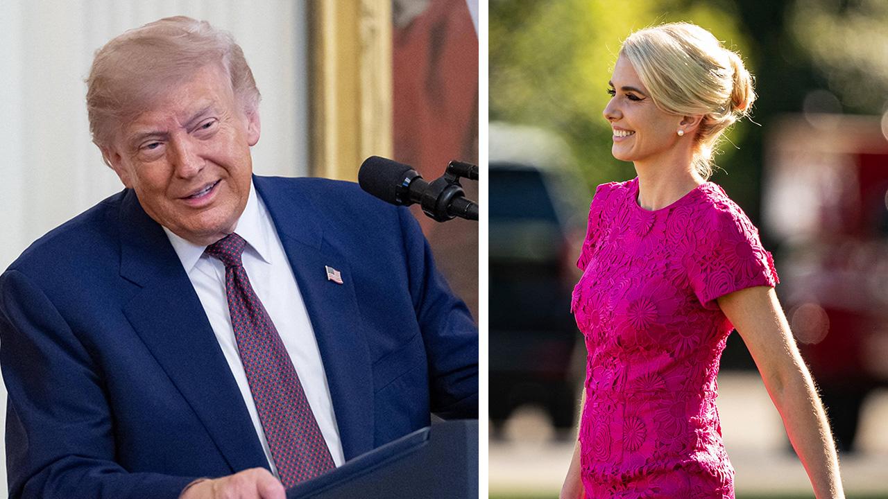 Photo of Donald Trump, Natalie Harp