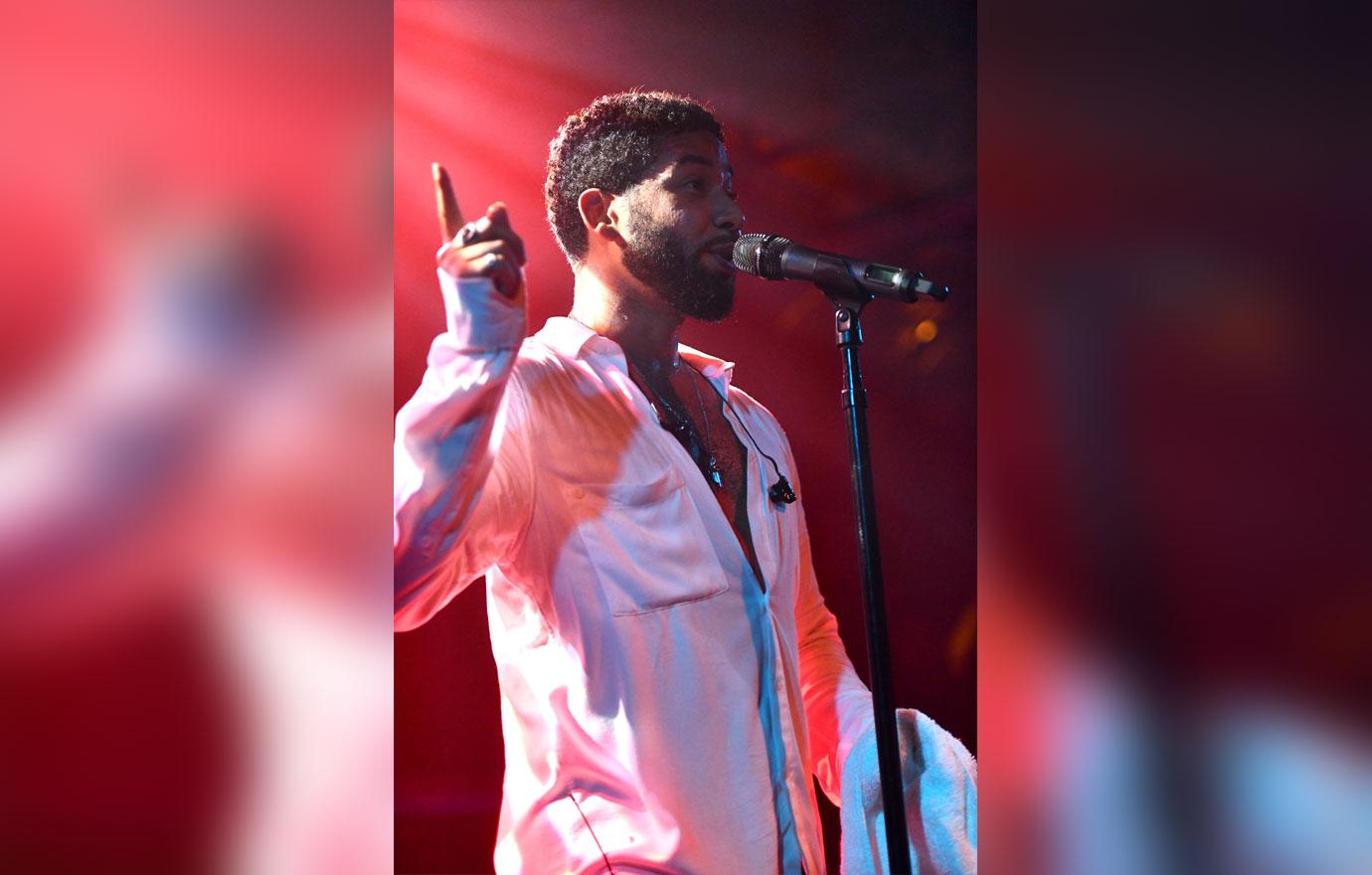 Jussie Smollett Appears In Public After Alleged Attack