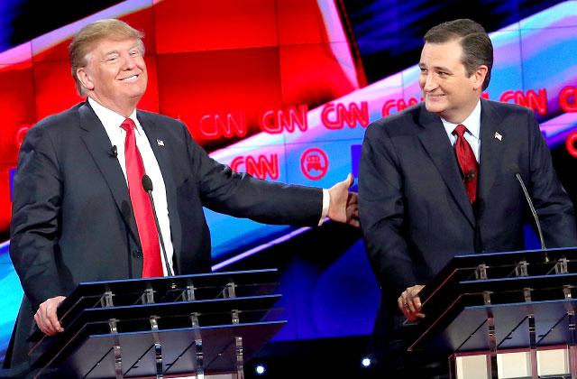 Donald Trump Ted Cruz Unite Offers Speaking Slot Convention