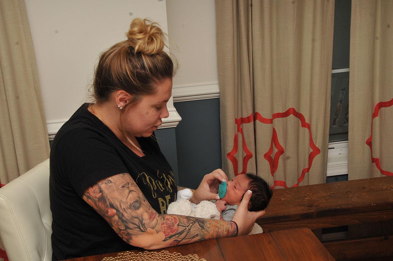 kailyn lowry new boyfriend months giving birth teen mom