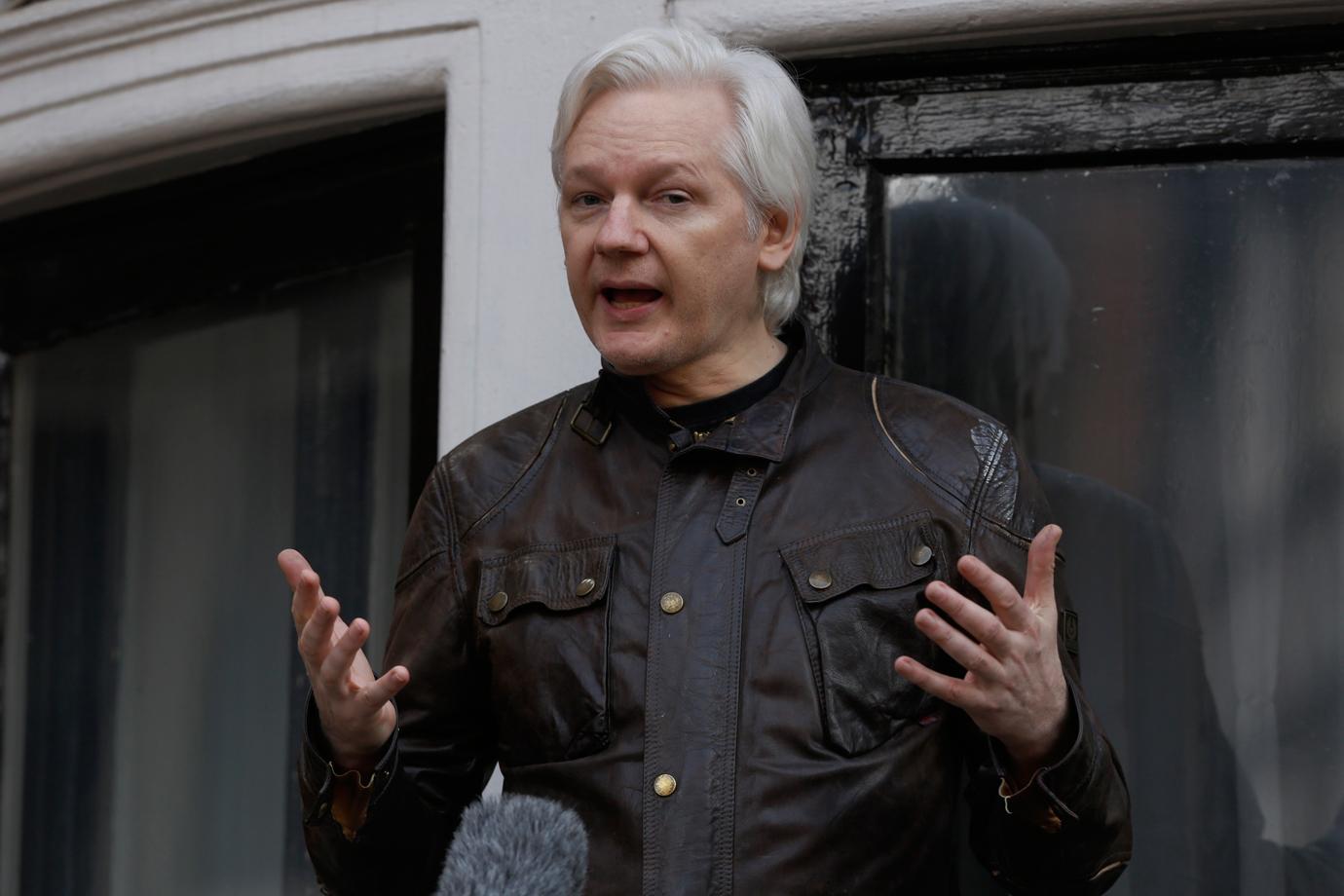 //pamela anderson strikes pose as pal julian assange could get pardon