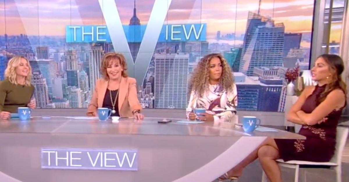 alyssa farah griffin outcasted by view cohosts off camera pp