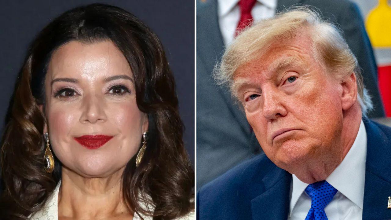 Photo of Ana Navarro, Donald Trump