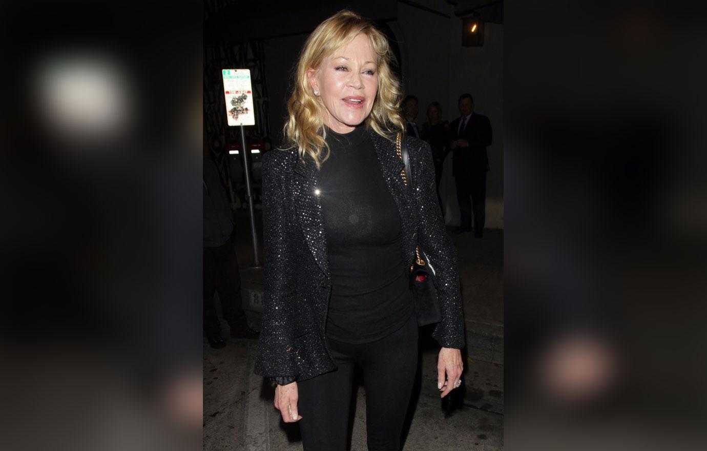 Melanie Griffith Dines Out After Epilepsy Diagnosis