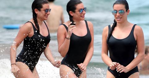 Lea Michele Swimsuit Hawaii
