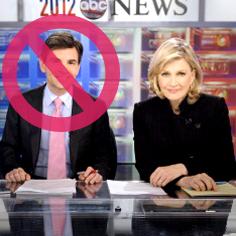 //george stephanopolous diane sawyer no replace world news sq