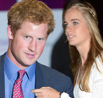 //prince harry cressida the one splash