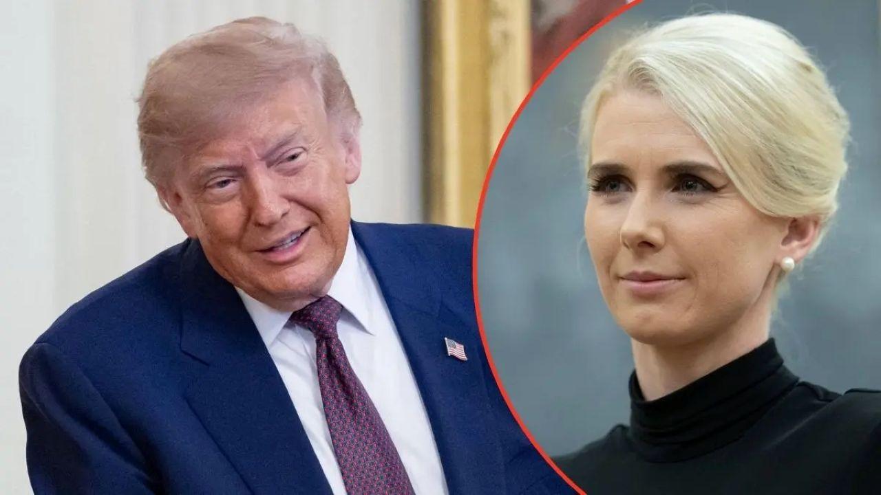 Donald Trump raised eyebrows when he was spotted out with his much younger aide.
