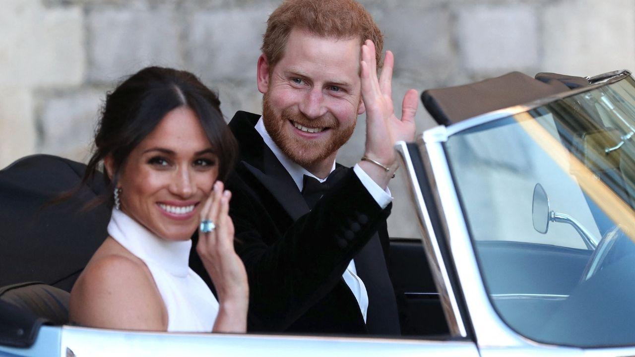 Photo of Prince Harry and Meghan Markle