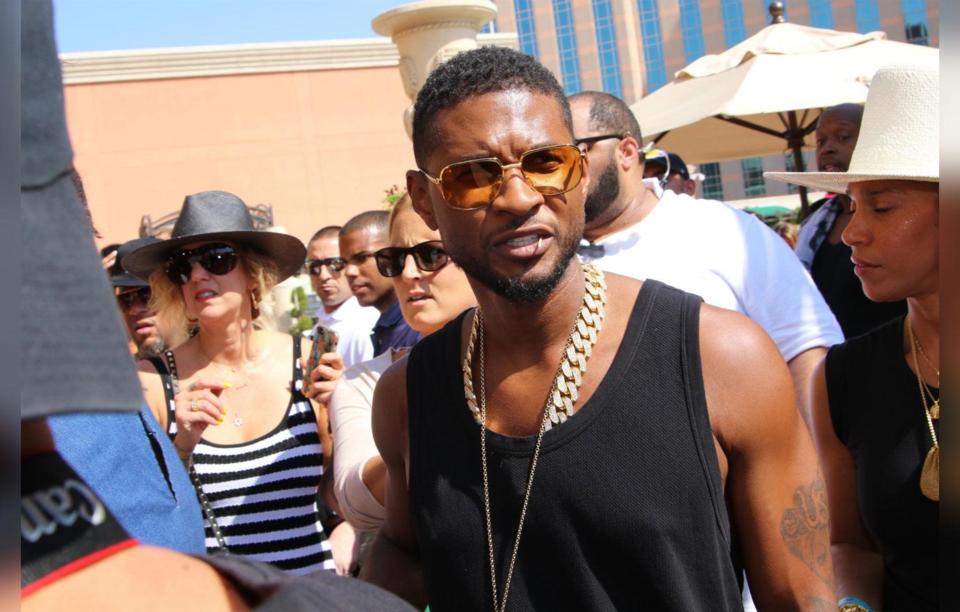 Kevin Hart Hangs Out With Usher During Herpes Scandal