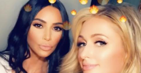 Kim Kardashian & Paris Hilton Pole Dance At Party