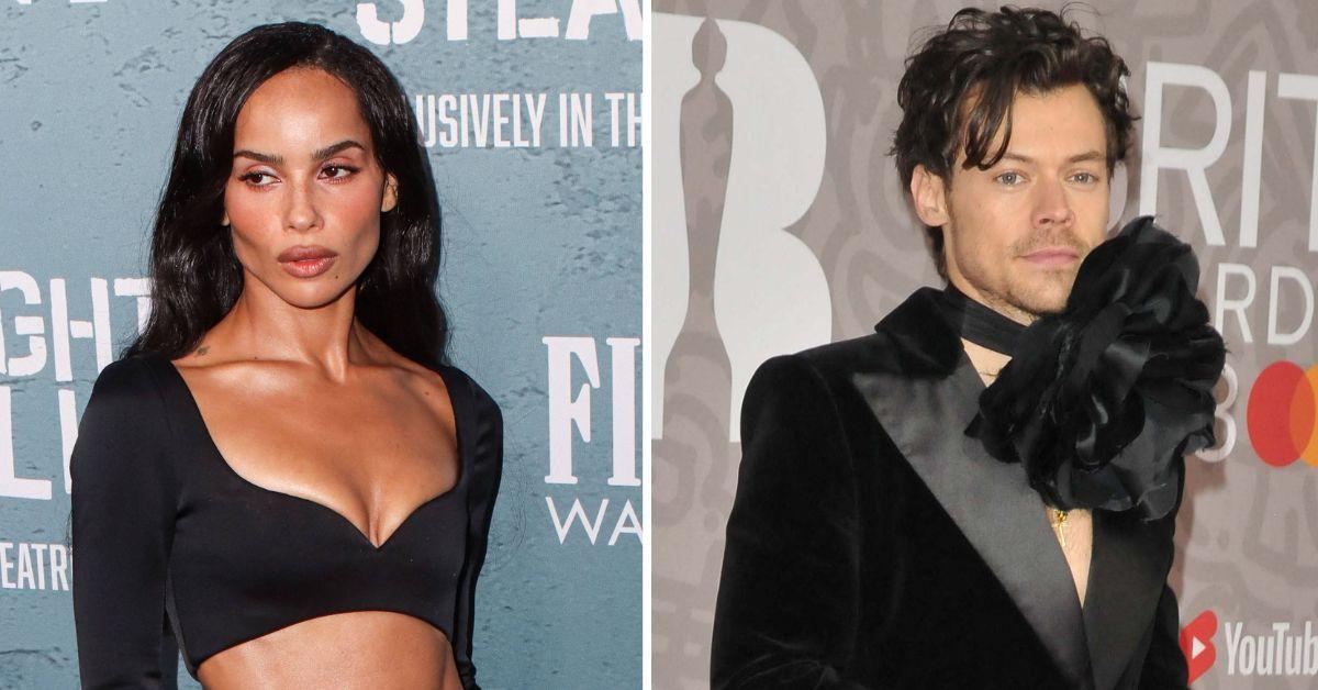 Photo of Zoe Kravitz and Harry Styles