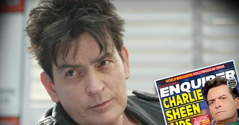 Charlie Sheen HIV Positive Anger Management Filming Stopped Facial Wasting